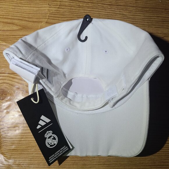 Real Madrid FC Adidas adjustable strapback hat (NEW) - Picture 3 of 6